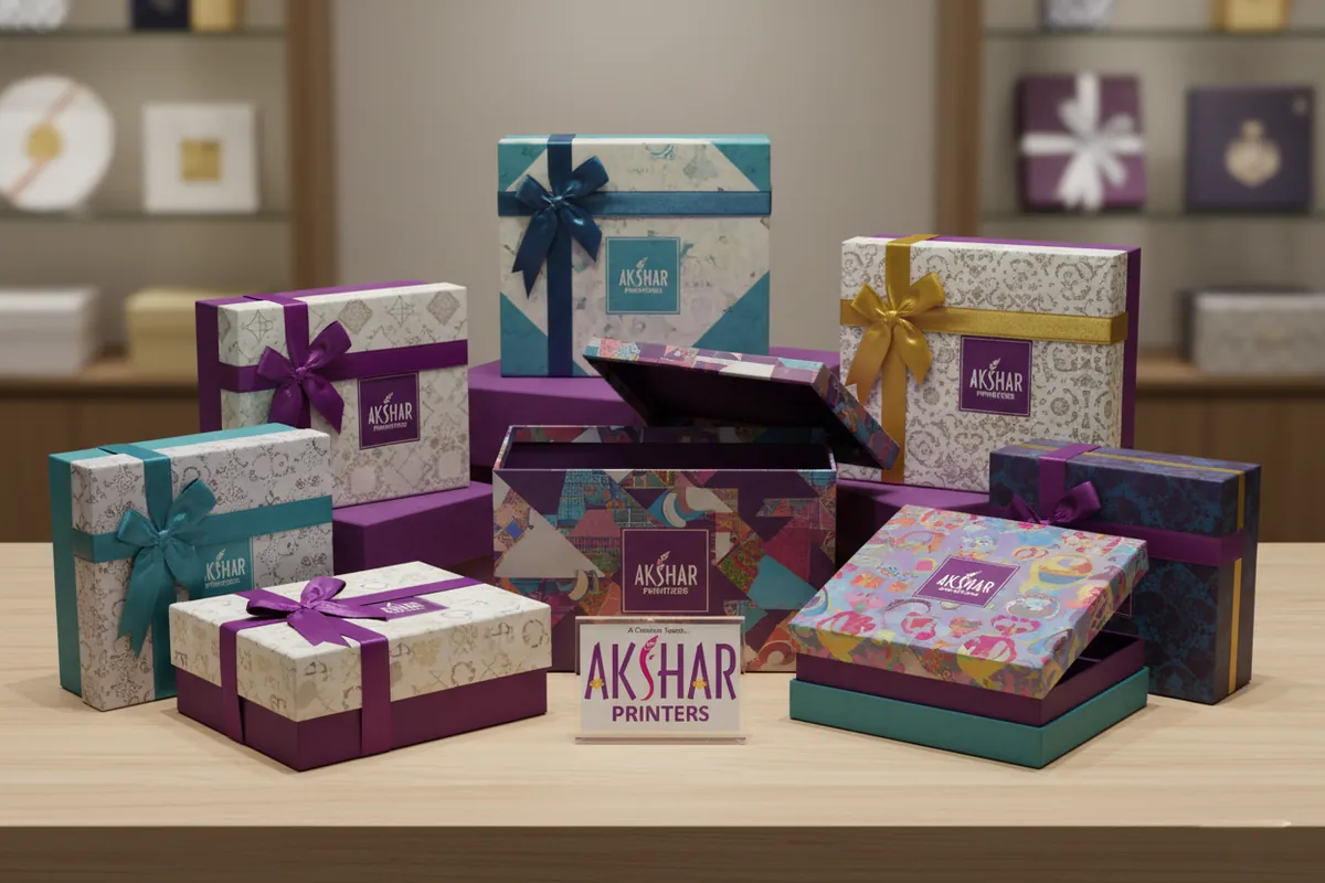 Gift Box - packaging printing by Akshar Printers